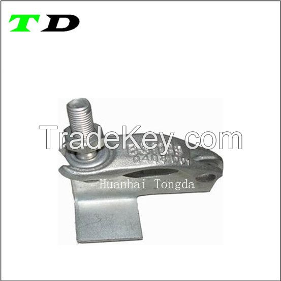 EN74 scaffolding board retaining coupler