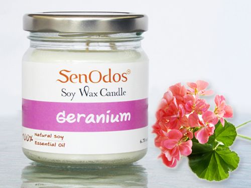 Geranium Soy Candle 190g / 45g