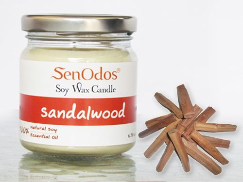 Sandalwood Soy Candle 190g /45g