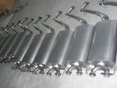 Auto exhaust muffler systems