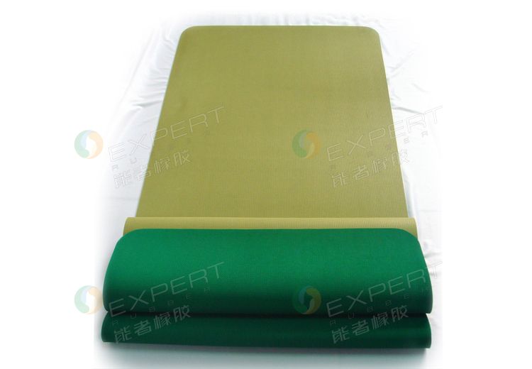 Two colors yoga mat