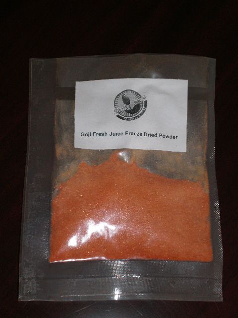 Goji Juice Spray Dried Powder