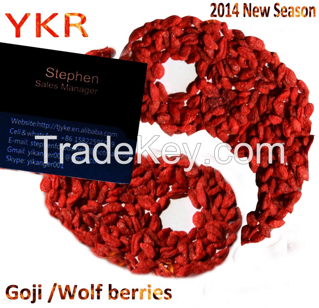 goji berries/wolf berries/dried apricot/raisin