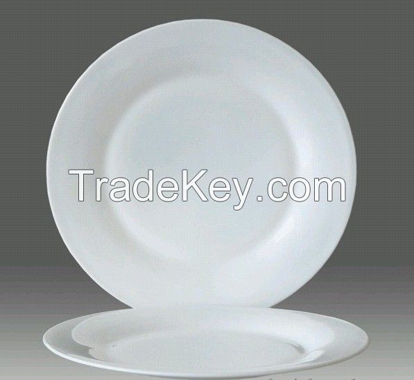 SELL 10" 11" OPAL GLASSWARE DINNER PLATE   LFBP-100/110