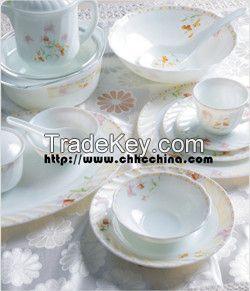 SELL HOT 78PCS OPAL GLASSWARE DINNER SET