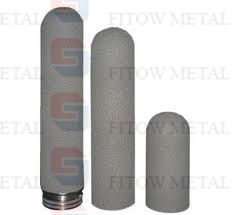 porosity Porous Sintered titanium Filter  pipe tube