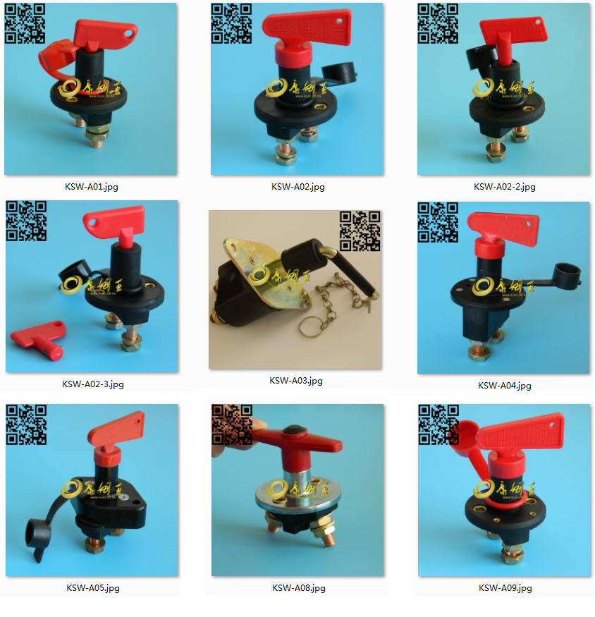 Sell Battery Switch Disconnect Master Kill Cut-Off Marine RV with Quick Removable Key