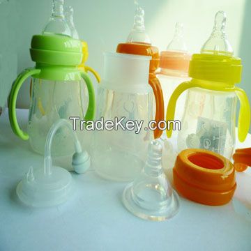 BPA free Baby feeder silicone baby bottle