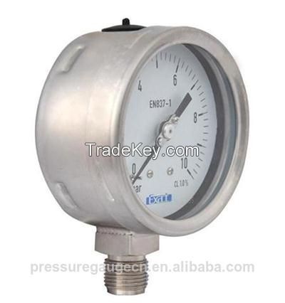 international brand Exact SS case high quality liquid filled gauge