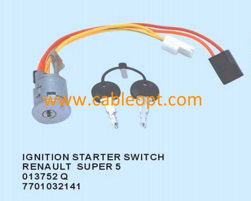 Ignition Starter Switch For Renault Super 5 013752 Q/7701032141