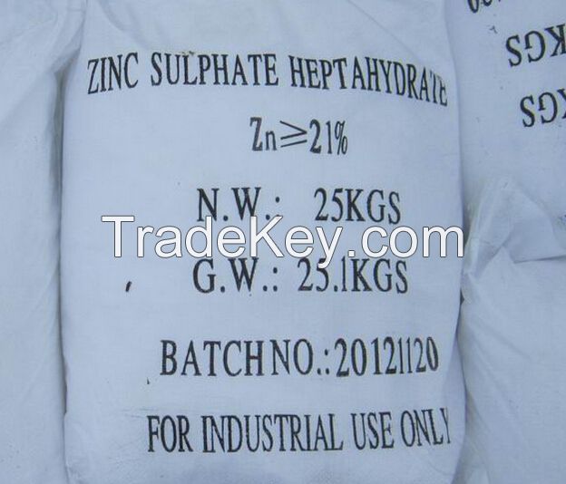 Zinc Sulfate Heptahydrate