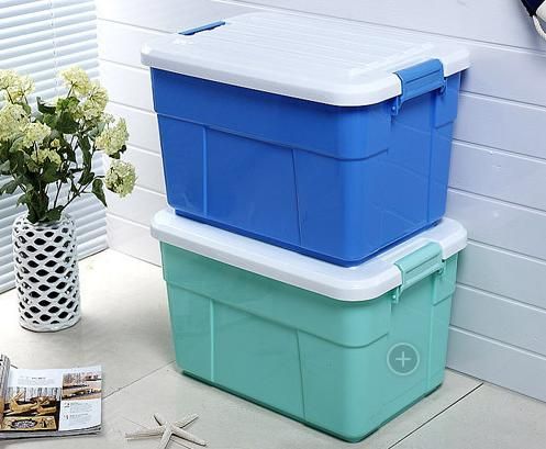 Wholesale durable multi purpose 5L-130L transparent stackable plastic box storage