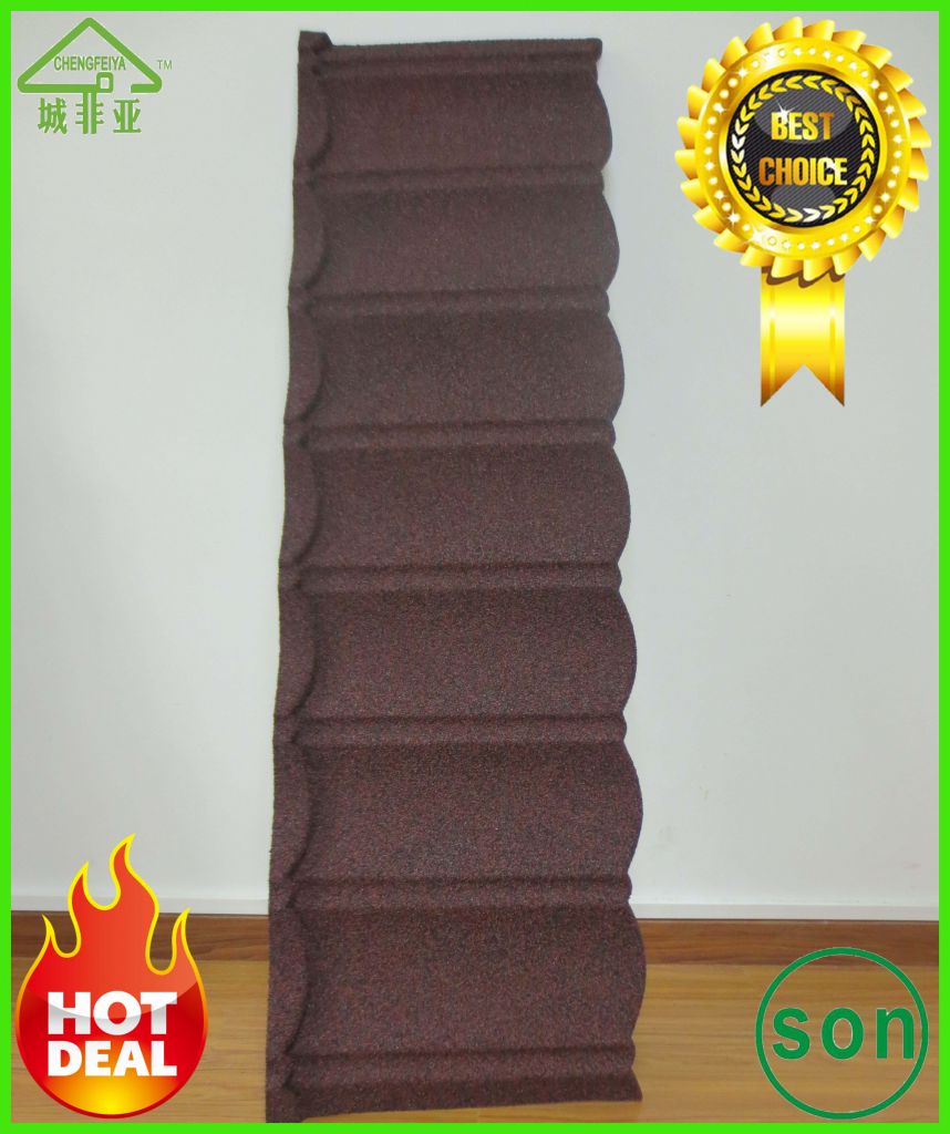 Insulated stone coated roof tile price