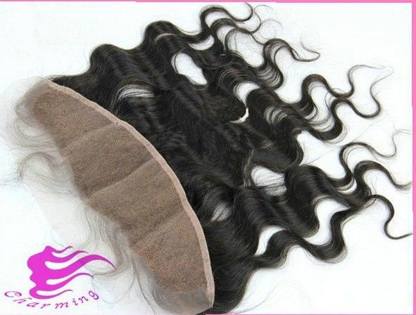 whole sale and retail 6a grade Brazilian virgin hair body wave 13 x 4 lace frontal