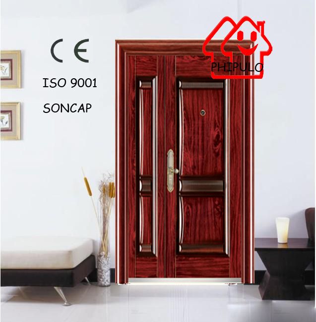 2014 new design exterior entrance security door made in china