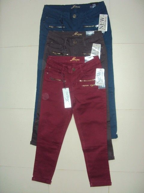 ladies 4 Quarter Narrow Spandex Twill Pant