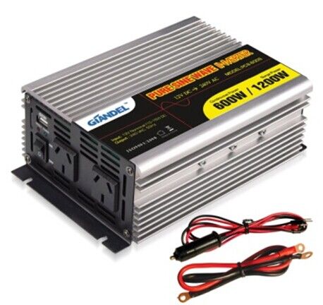 600 pure sine wave inverter 12V 24V