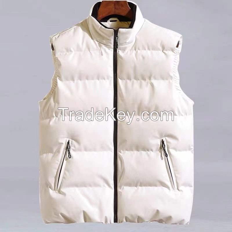 Black Warm Jacket Comfortable Premium Quality Casual Style Sleeve less Winter Season Puffer Jacket 2023 Quilted Jacket For Men