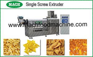 Snack Food Single screw extruder machinery