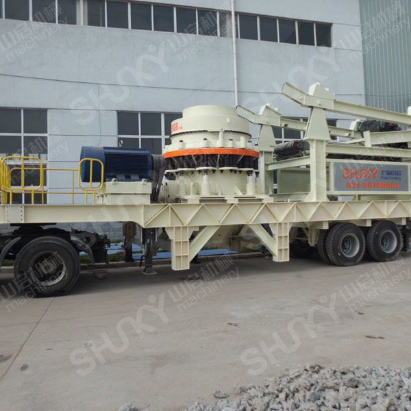 Mobile Cone Crushing Station