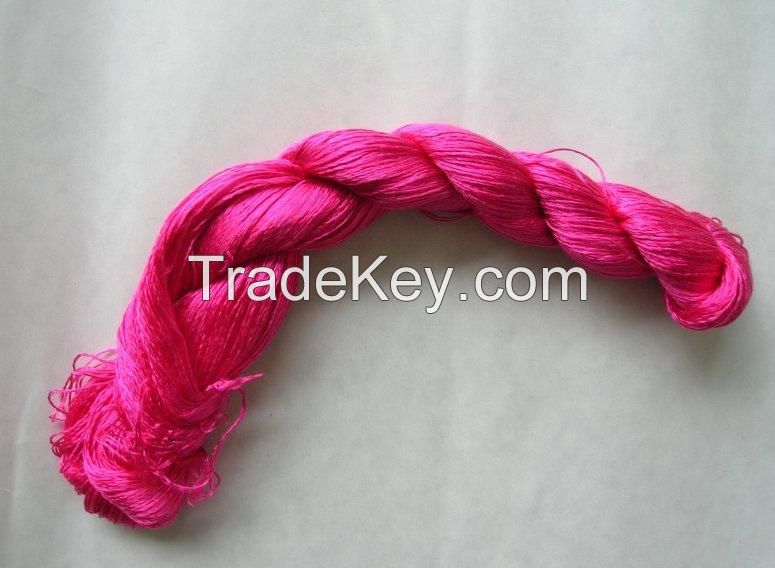 Sell hand-dyed natural silk embroidery floss threads for hand embroidery