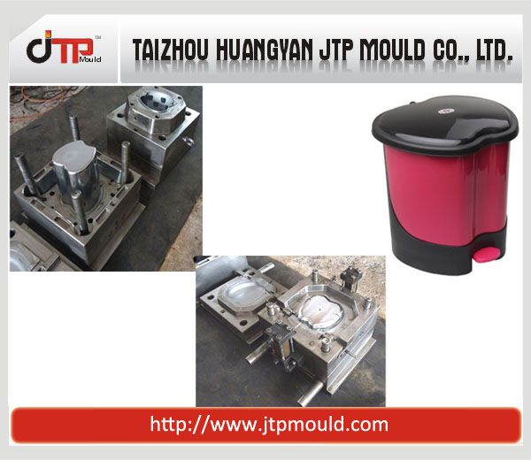 apple shaped plastic dustbin mould