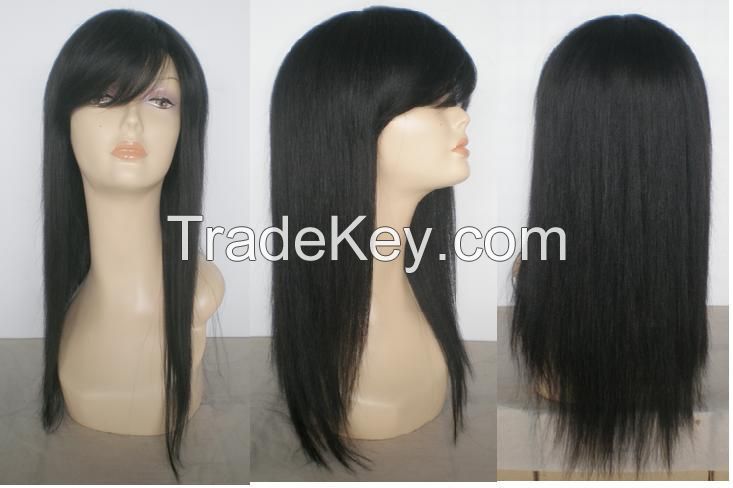 Sell natural human hair wigs