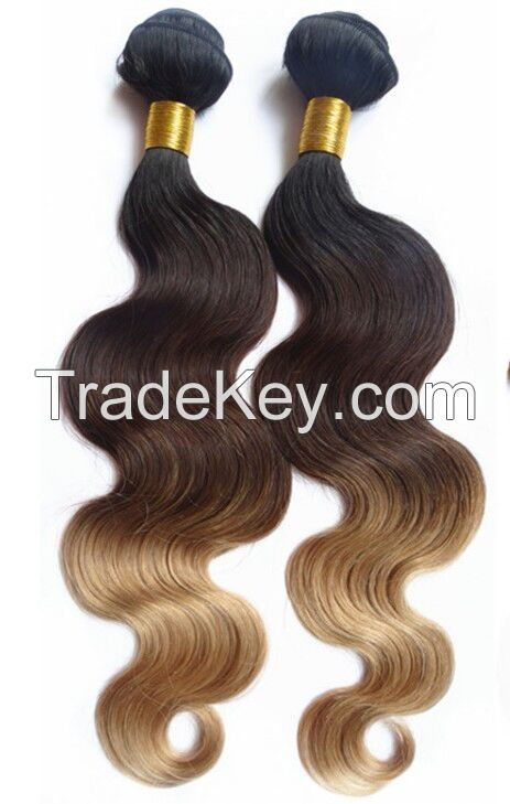 Sell Three Tone hair weft