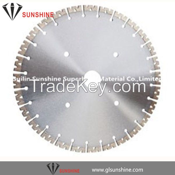 Offer 350mm 400mm 450mm diamond saw blade for Granite edge cutting