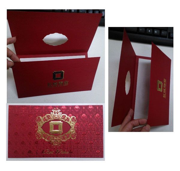 OEM greeting/Birthday/Christmas cards with envelope printing service