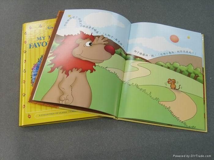 Customized children board book printing