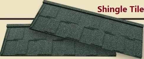 Colorful Stone-coated Metal Roofing Tiles-Shingle Tile