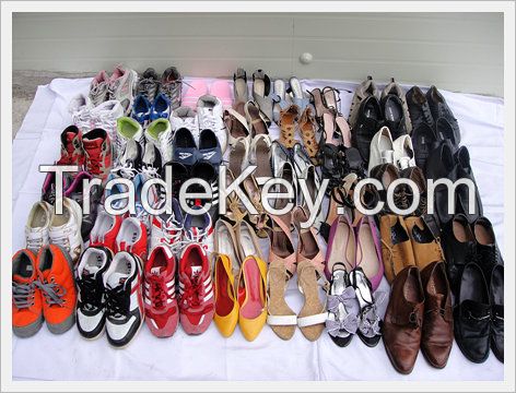 used shoes, secondhand shoes, 