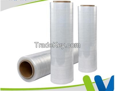 Hand Machine Grade lldpe jumbo roll stretch film