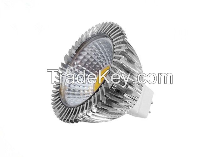 COB MR16 Led Aluminium Spotlight For Indoor 38Dg