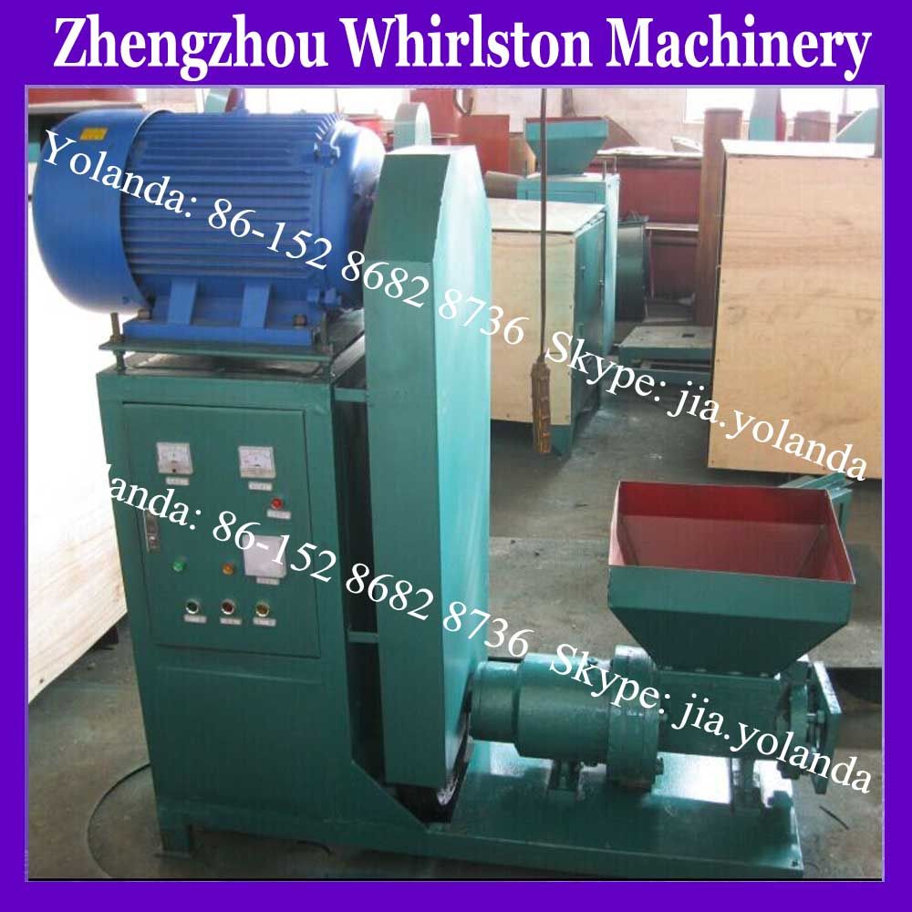 Newest type machine to make wood briquettes