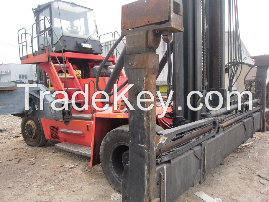 used kalmar container reach stacker DCE80-45E7