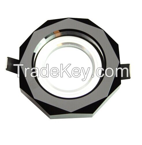 decorative crystal recessed fixture