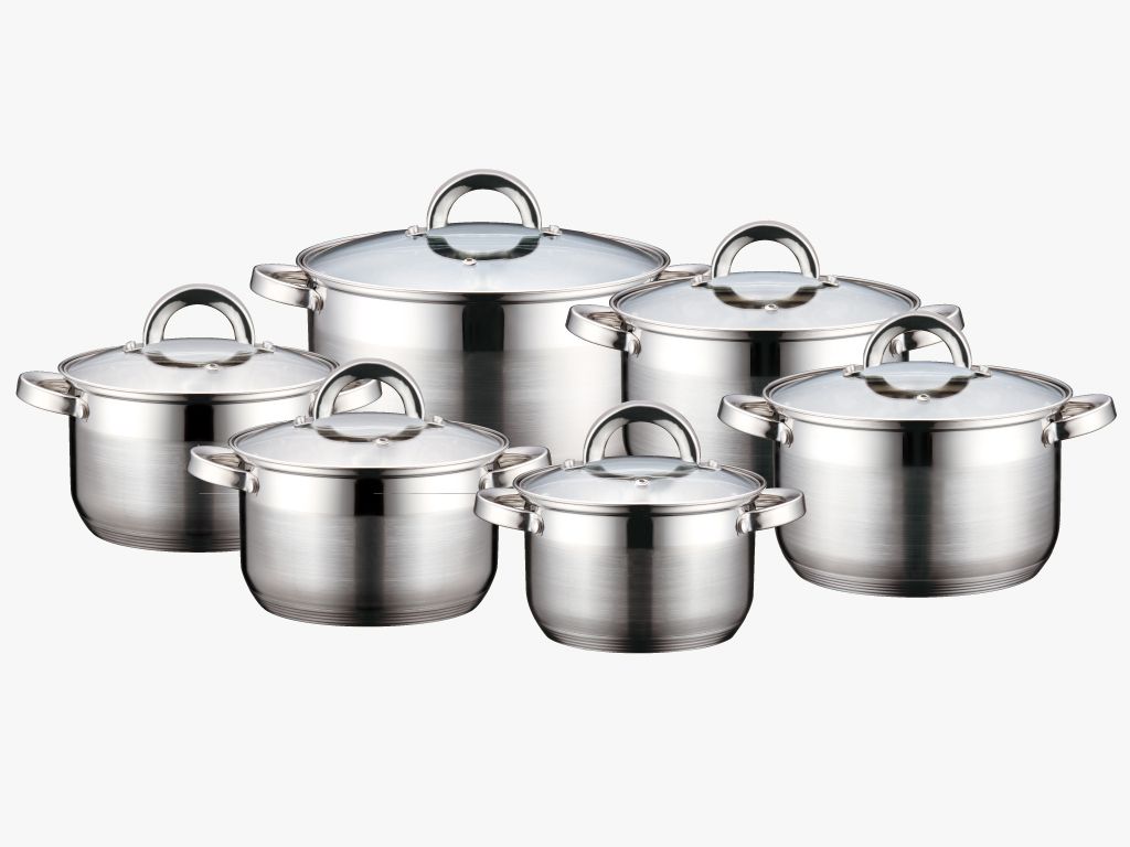 Stainless steel cookware sets