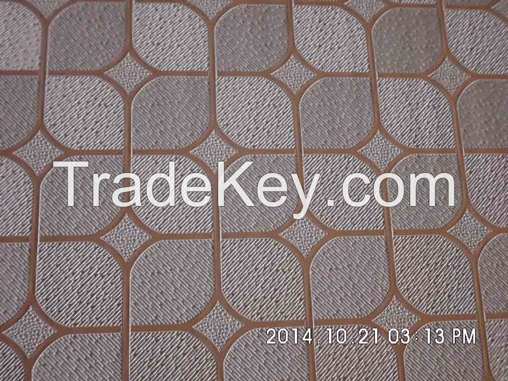 Chinese suspended ceiling tile pvc gypsum ceiling tile