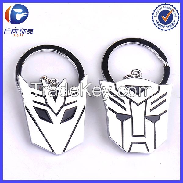 metal marvel heroes keychain, transformer key ring