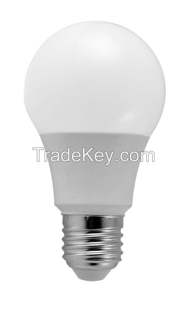 Aluminium A60 E27 LED bulb light 7W