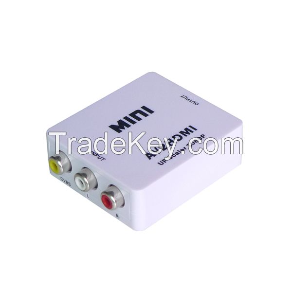 MINI AV (CVBS) to HDMI video converter HDMI1.3