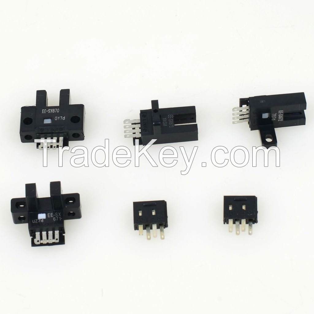 Slot-type Photomicrosensor with connector or pre-wired models (Non-modulated)   EE-SX47/67