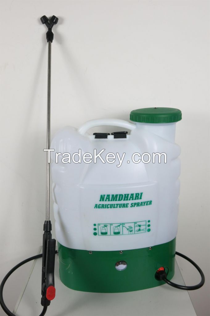 16 Litre knapsack electric pump battery sprayer power sprayer