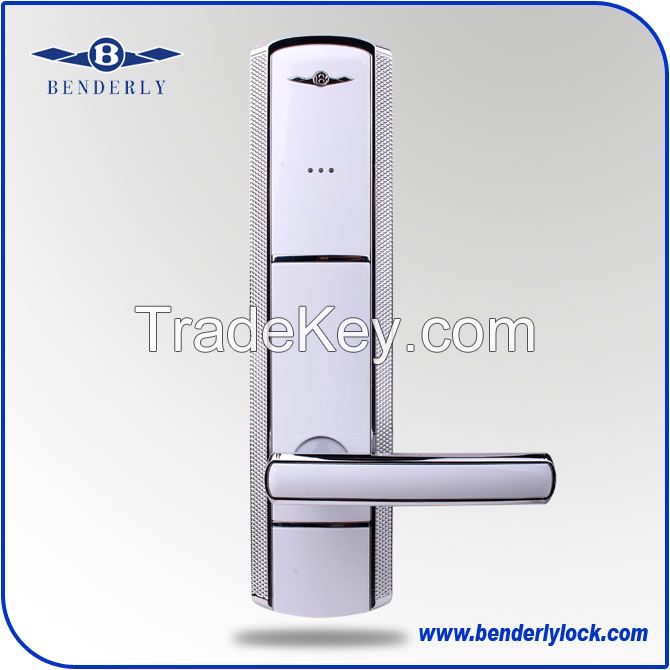 America standard five latch cylinder lock, intelligent RFID cylinder lock Zinc alloy trolley cylinder door lock