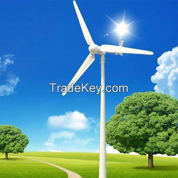 YANENG 3KW wind turbine, horizontal axis wind generators off grid /grid tie system