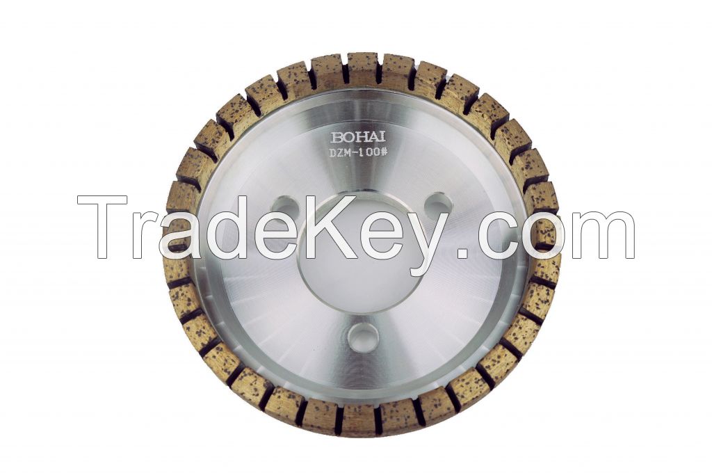 Sintered Metal Bond Full Segmented Glass Processing Diamond Wheels for Glass Grinding and Polishing Machine