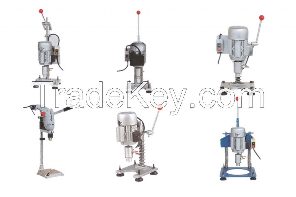 Simple drilling machine, glass drill machine, manual drill machine