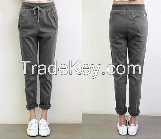 Women fashion knitted pants for casual sport 2015P3